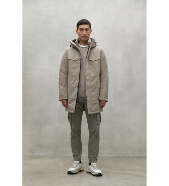 ECOALF Rainer beige coat