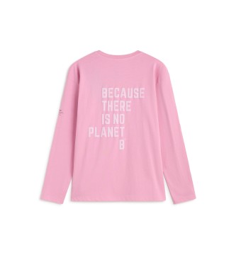 ECOALF Randers roze T-shirt
