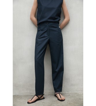 ECOALF Ripoll navy trousers