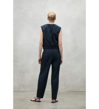 ECOALF Ripoll navy trousers