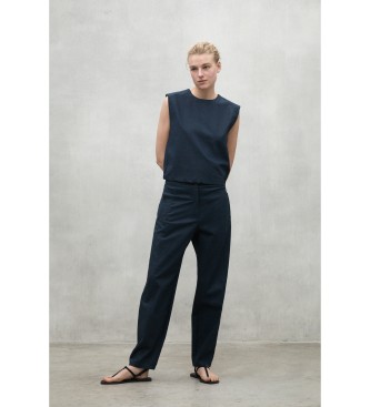 ECOALF Ripoll navy trousers