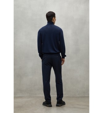 ECOALF Sauco marineblauer Pullover