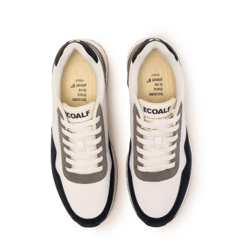 ECOALF Sneaker Sicilia in pelle bianca