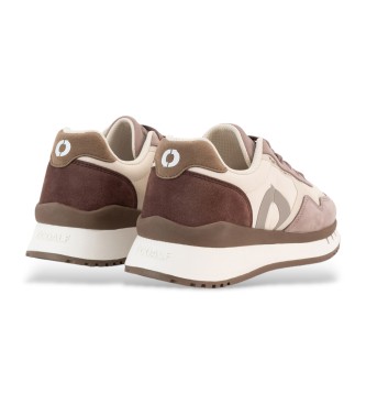 ECOALF Sicilia tofflor beige, rosa