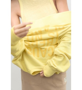 ECOALF Sweatshirt Stormalf Sweatshirt jaune