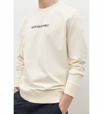 ECOALF Sweatshirt Disaalf Sweatshirt Man hvid