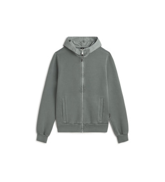 ECOALF Felpa verde Dylan Hybrid