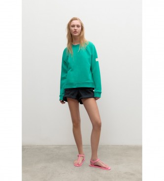 ECOALF Sweat-shirt vert Hambli