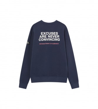 ECOALF Percoalf navy sweatshirt