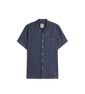 ECOALF Camisa Sutar azul-marinho