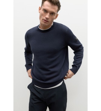 ECOALF Pull en maille Tailalf navy