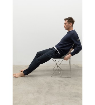 ECOALF Maglione Tailalf in maglia blu navy