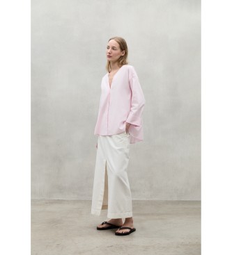 ECOALF Tania pink shirt