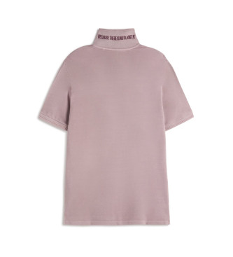 ECOALF Tano Piqu-Poloshirt rosa