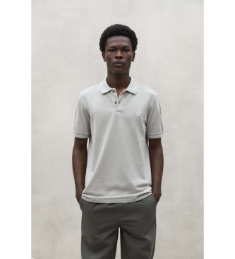 ECOALF Tano grijs poloshirt