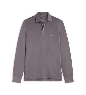 ECOALF Ted lilac polo shirt