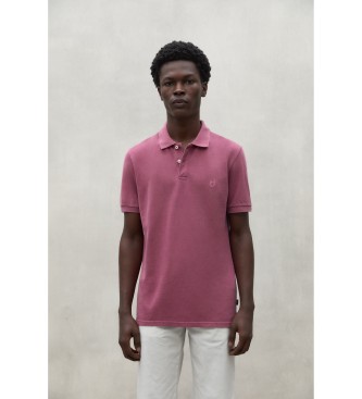 ECOALF Burgunderfarbenes Poloshirt von Ted