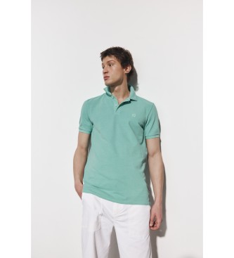 ECOALF Polo Tedan turkusowy