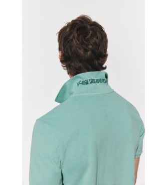 ECOALF Polo Tedan turkusowy