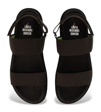 ECOALF Thais sandals dark grey