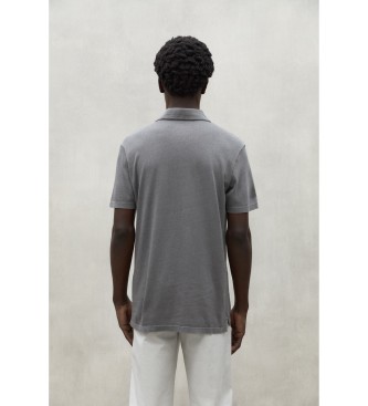 ECOALF Theo grey polo shirt