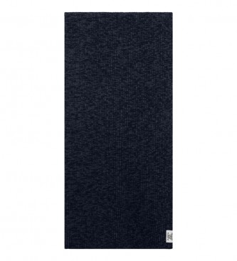 ECOALF Recycled wool scarf Thickalf Navy