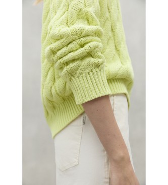 ECOALF Zielony sweter Til