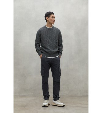 ECOALF Sweter Tilo szary