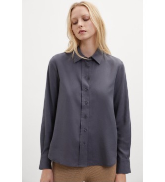 ECOALF Trima blue-grey shirt