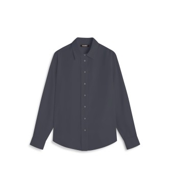 ECOALF Trima blue-grey shirt