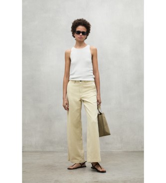 ECOALF Valls trousers yellow