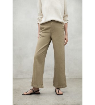 ECOALF Valls beige trousers