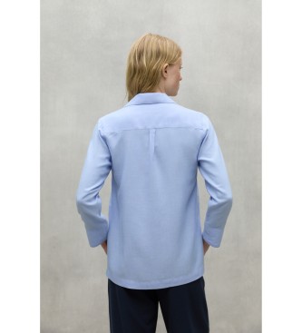 ECOALF Vega blue shirt