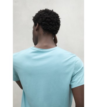 ECOALF Camiseta Vent turquesa