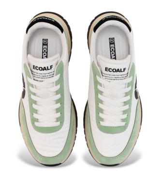 ECOALF Ventura-sneakers wit, groen