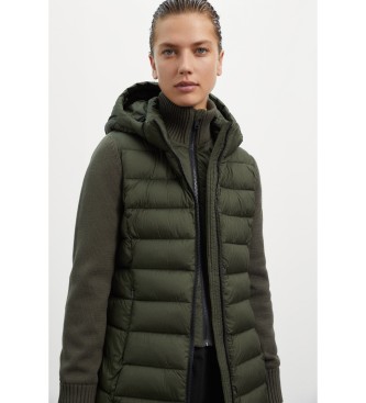 ECOALF Wisteria green coat