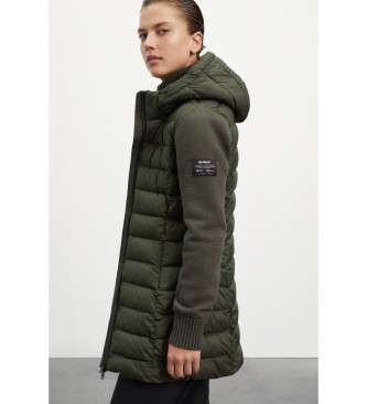 ECOALF Wisteria green coat