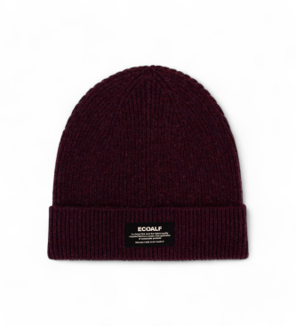 ECOALF Wool hat maroon