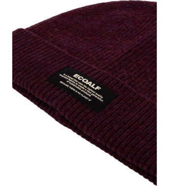 ECOALF Wool hat maroon