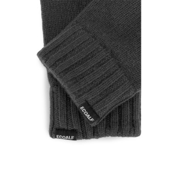 ECOALF Wool gloves black