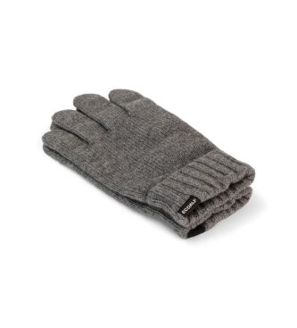 ECOALF Wool gloves grey
