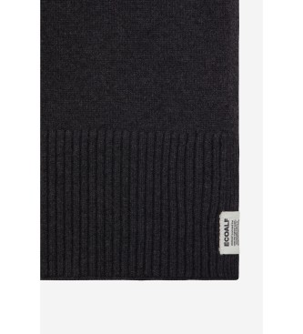 ECOALF Recycled wool scarf Woolalf dark grey