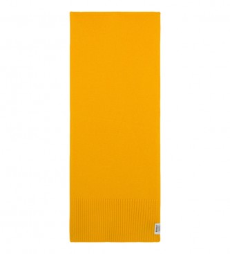 ECOALF Recycled wool scarf Woolalf yellow