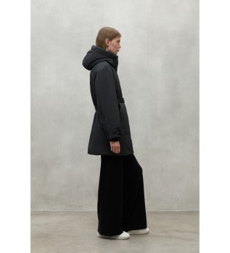 ECOALF Yari Coat svart