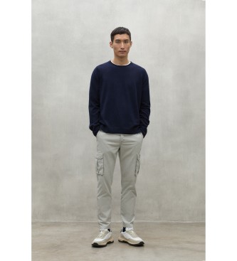 ECOALF Yulan marineblauer Pullover