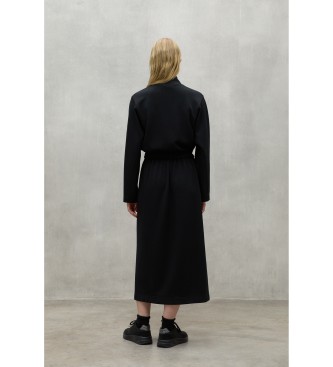 ECOALF Robe noire saphir