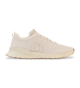 ECOALF Sneaker Conde in maglia beige