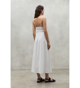 ECOALF Vestido Zinc blanco