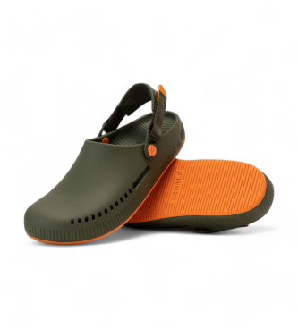 ECOALF Java green clogs