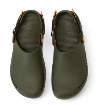 ECOALF Java green clogs